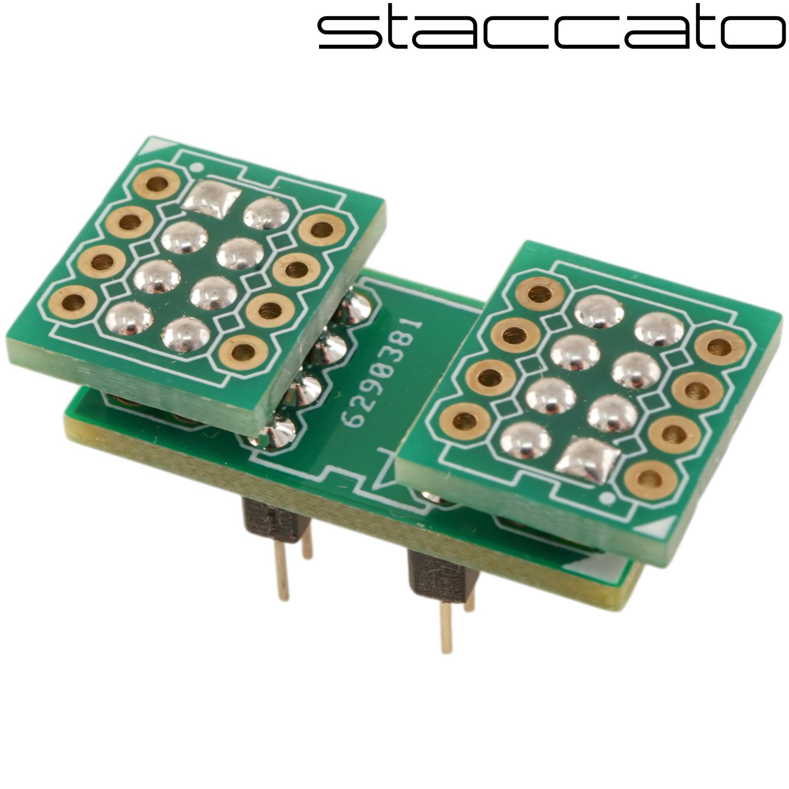 Staccato DIP8(dual)-2xDIP8 Horizontal SE Adaptor
