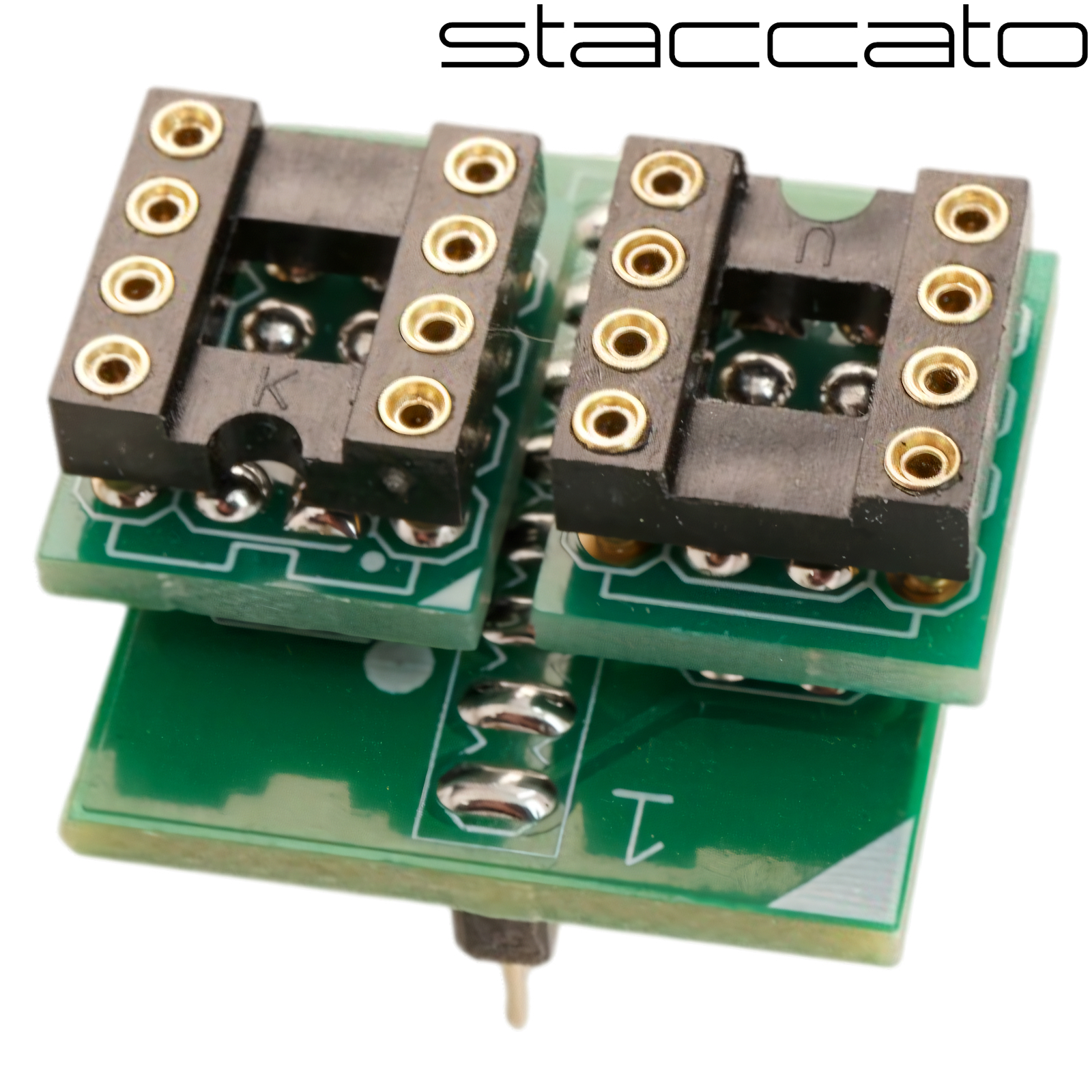 Staccato SIP8-2xDIP8 Adaptor