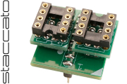 Staccato SIP8-2xDIP8 Adaptor
