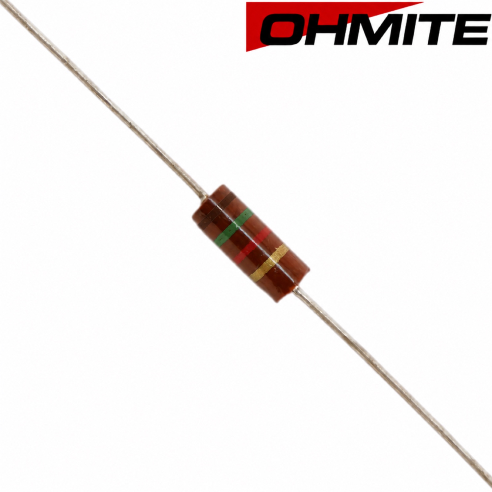 OF152JE: 1K5 0.5W Ohmite Little Demon Carbon Composite Resistors, 5%