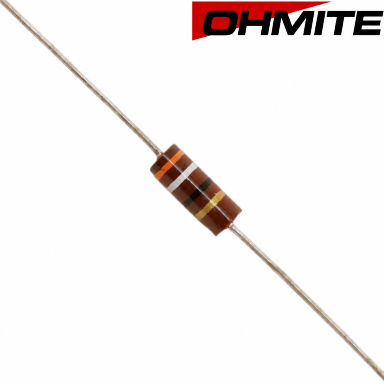 OF390JE: 39R 0.5W Ohmite Little Demon Carbon Composite Resistors, 5%