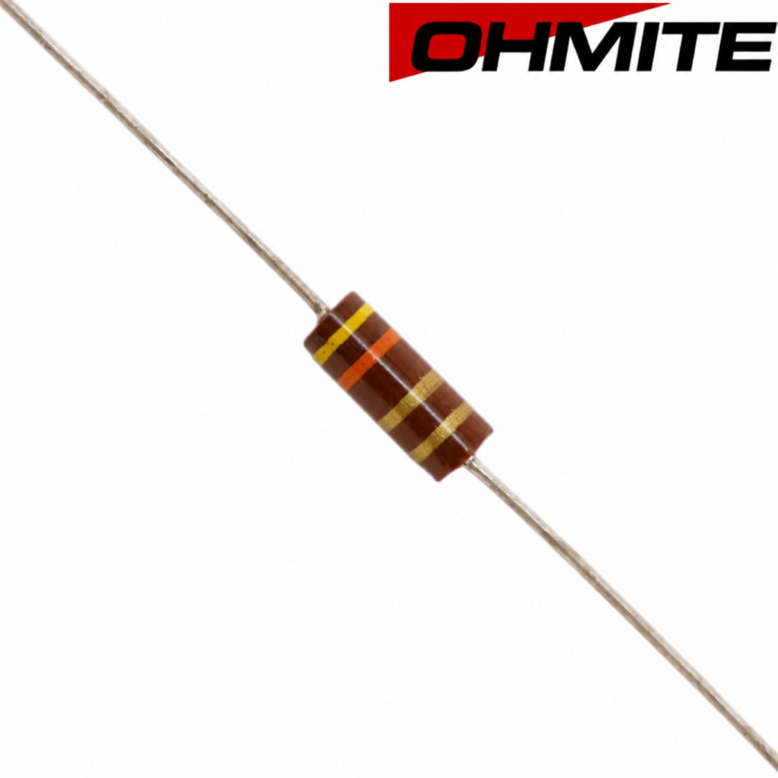 OF43GJE: 4R3 0.5W Ohmite Little Demon Carbon Composite Resistors, 5% (4.3R)