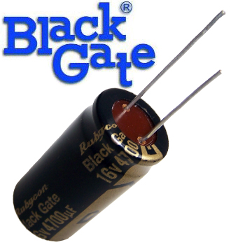 BG4700u16: 4700uF 16Vdc Black Gate Standard Type Electrolytic Capacitor