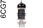 6CG7 double triode Valve