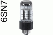 6SN7 double triode Valve