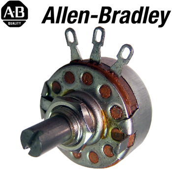 Allen Bradley Type J Mono Potentiometers - short shaft