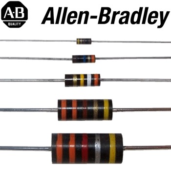 Big stocks of Allen Bradley 0.125 Watt resistors now in