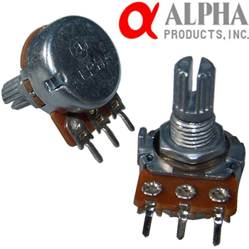 Alpha 25K Type B mono potentiometer