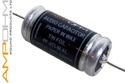 Ampohm Tin Foil, Paper in Wax Capacitors - DISCONTINUED