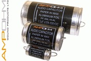 Ampohm Aluminium Paper in Wax Capacitors