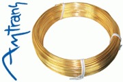 Amtrans OFC gold plated wire, 0.9mm dia, bare wire