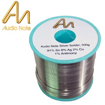 Audio Note 6% silver solder, 500g reel