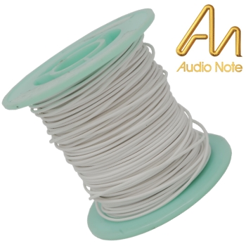AN-WIRE-155: Audio Note 99.999% 23 strand silver litz wire, white (0.5m)