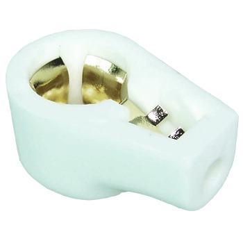 14mm Ceramic, gold plated Anode cap