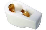 8mm Ceramic, gold plated Anode Cap