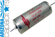 Arizona Capacitors Red Cactus - Paper/Oil/Aluminum Foil Capacitor, C85805