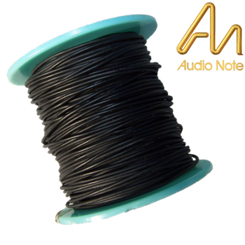 AN-WIRE-250: Audio Note 99.999% 31 strand silver litz wire, black (0.5m)