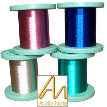AN-WIRE-310: Audio Note silver internal Tonearm wire - BLUE (0.5m)