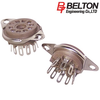VT9-ST-1: Belton B9A chassis mount valve base (1 off)