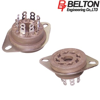 VT8-ST-1: Belton Octal chassis mount valve base