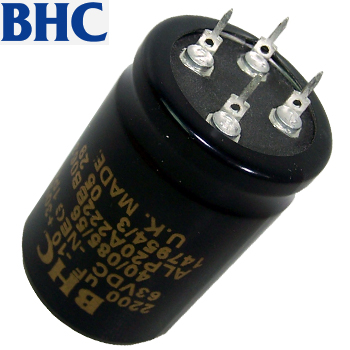 ALP20A-060: 2200uF 63V BHC Electrolytic Capacitor, type ALP20A