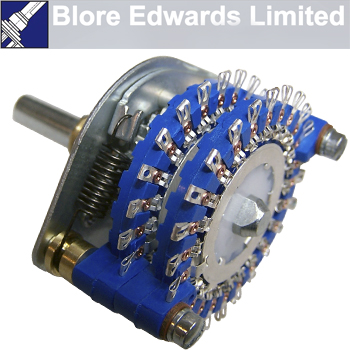 Blore Edwards 2 pole 23 way stereo attenuator switch, OPZ-51260-2