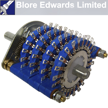 Blore Edwards 4 pole 23 way attenuator switch, OPZ-51261-4