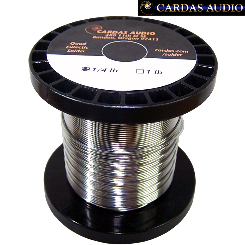 Cardas quad eutectic solder HIFICollective