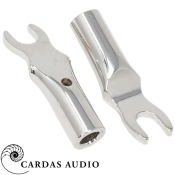Cardas CGMS RM Copper Spade, Rhodium over Silver Plated