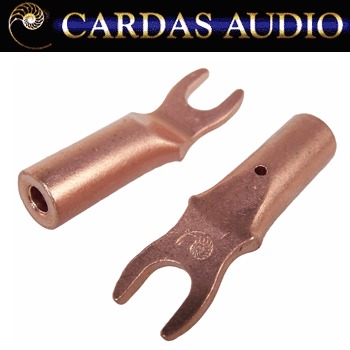 Cardas CGMS XS-C Copper spade lug (1 off)