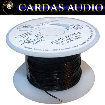 Cardas 26.5 AWG (0.38mm diameter) copper multistrand (1 metre)