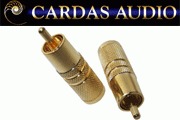 Cardas AGMO RCA plug, gold plated - DISCONTINUED