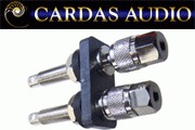 Cardas CCRR-L rhodium silver plate posts