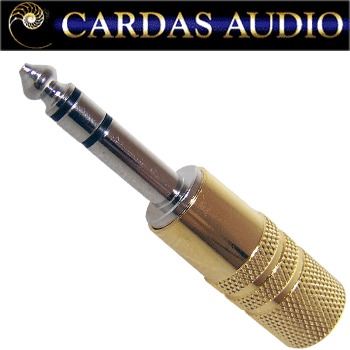 Cardas GRQ S S Stereo 1/4 inch headphone plug