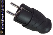 Cardas 3455RS Schuko (EU) Mains Plug