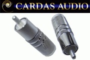 Cardas SLVR RCA plug, silver plated - DISCONTINUED