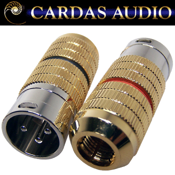 Cardas XLR male plug, CG M XLR