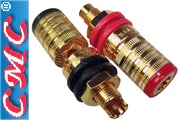 CMC-838-S-G, Gold Plated Short Speaker Terminals