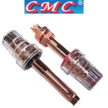 CMC-858-L-CUR Red Copper, long speaker terminals