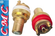 CMC-805-2.5-F-G gold plated RCA sockets