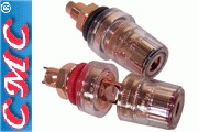 CMC-858-M-PCUR Red Copper Plated medium posts