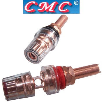 CMC-858-L-PCUR Red Copper Plated long posts