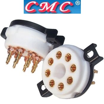 CMC Teflon Octal Chassis mount base CRYO-ed CMC Teflon Octal Chassis mount base CRYO-ed