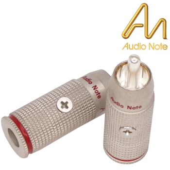 CON-307: Audio Note RCA plug (red) - 6mm