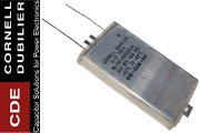 Cornell Dubilier Electrolytic Flatpack Capacitors - DISCONTINUED