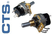 CTS Mono Potentiometers - Switch Type