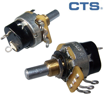CTS 1M log mono potentiometer - switch type