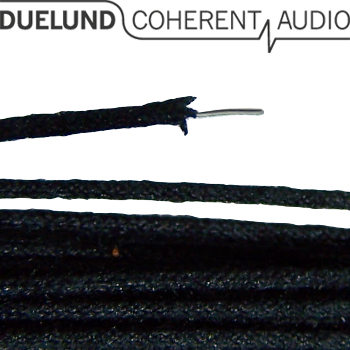 Duelund DCA AC0.4, 0.4mm, silver wire, solid core, cotton & oil insulated, AWG 26 (1m)