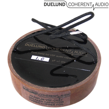 1uF 100Vdc Duelund CAST PIO Tinned Copper Capacitors