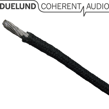 Duelund DCA12GA tinned copper multistrand wire in cotton and oil (1m)